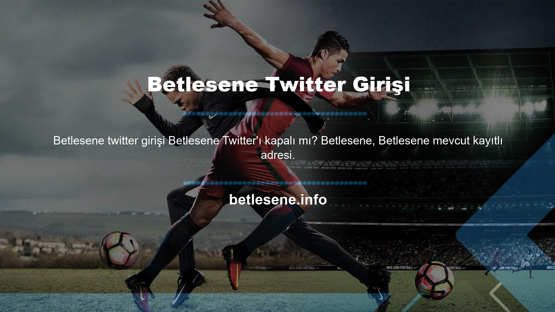 Betlesene Twitter'ı, sitelerinde lisans verilerini güvenli bir şekilde paylaşan birkaç bahis sitesinden biridir
